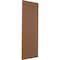 Ekena Millwork True Fit PVC Horizontal Slat Modern Style Fixed Mount Shutters, Burnt Toffee, 12W x 44H, PR TFP001HZ12X044BT - alternate 5